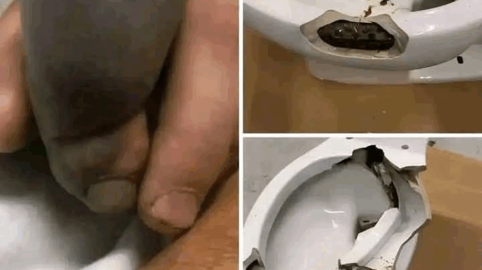 He went to the bathroom without knowing that there was a…See more He went to the bathroom without knowing that there was a…See more