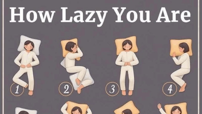 The Way You Sleep Reveals How Overworked You Are — Not How Lazy The Way You Sleep Reveals How Overworked You Are — Not How Lazy